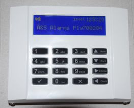 Alarm keypad